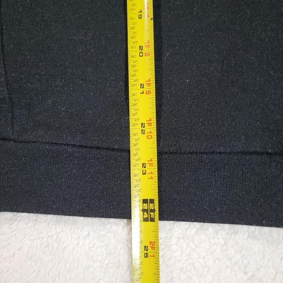 Marc O'Polo Womens Asymmetric Zip Long Sleeve Solid Black Sweatshirt Size Large - Picture 10 of 13